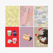 In&amp;Out 엽서단품 (6종) / illo.2747